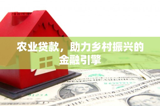 霞浦农业贷款，助力乡村振兴的金融引擎