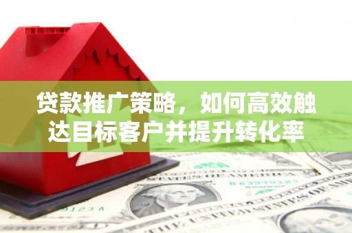 霞浦贷款推广策略，如何高效触达目标客户并提升转化率