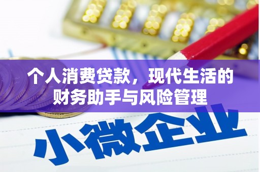 霞浦个人消费贷款，现代生活的财务助手与风险管理